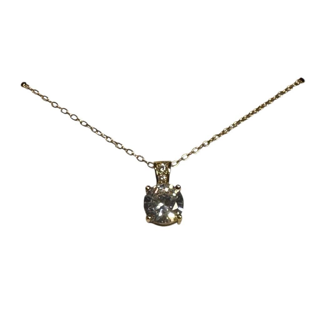 Giani Bernini Sterling SilverβCubic Zirconia 18k yellow gold